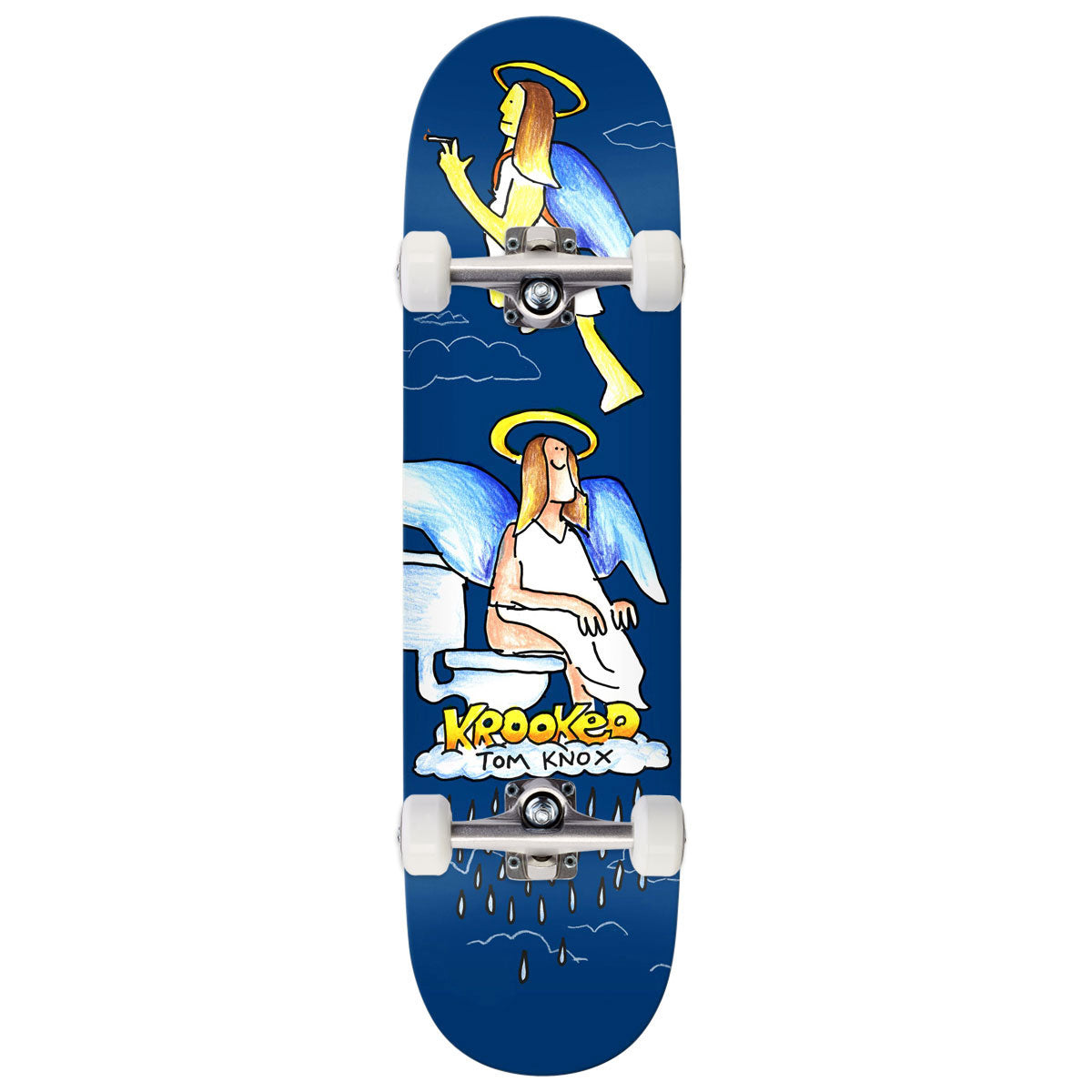 Krooked Knox Angel Skateboard Complete - 8.50
