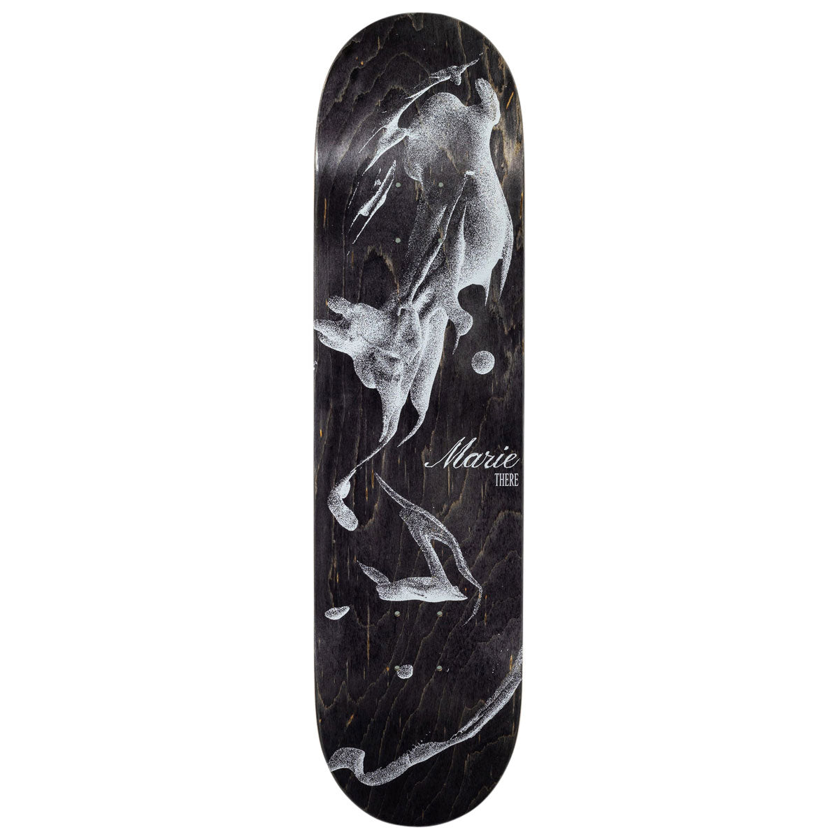 There Marie Delivery Skateboard Deck - Black - 8.12