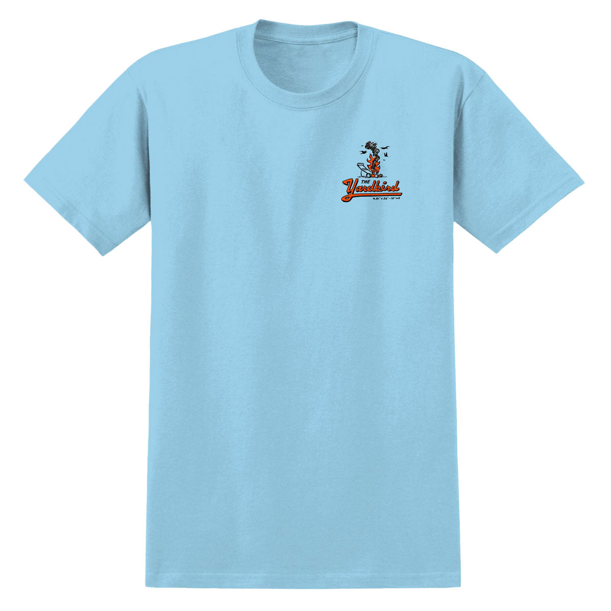Anti-Hero Jalopi Yardbird T-Shirt - Heather Light Blue image 2
