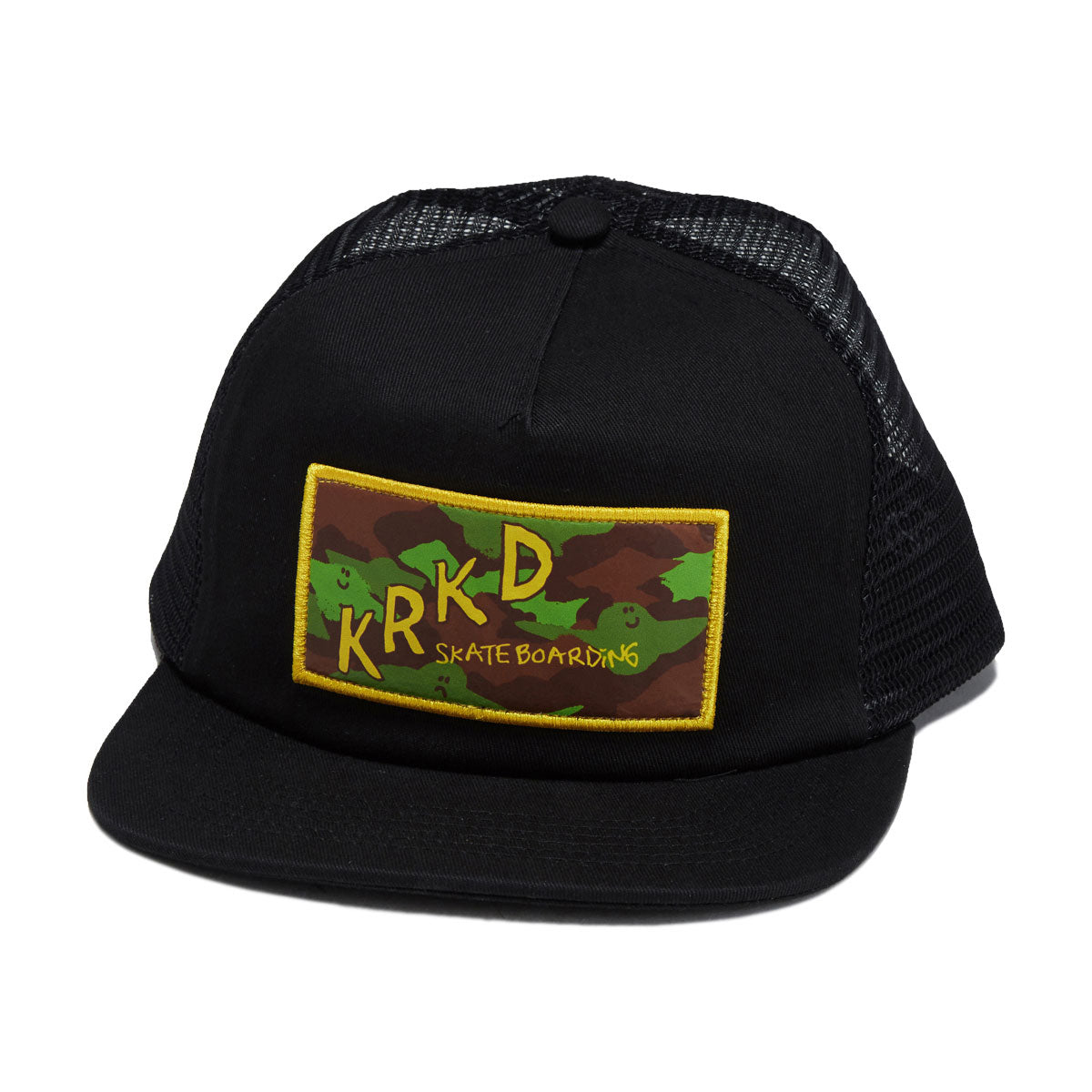 Krooked Kamo Hat - Black image 1