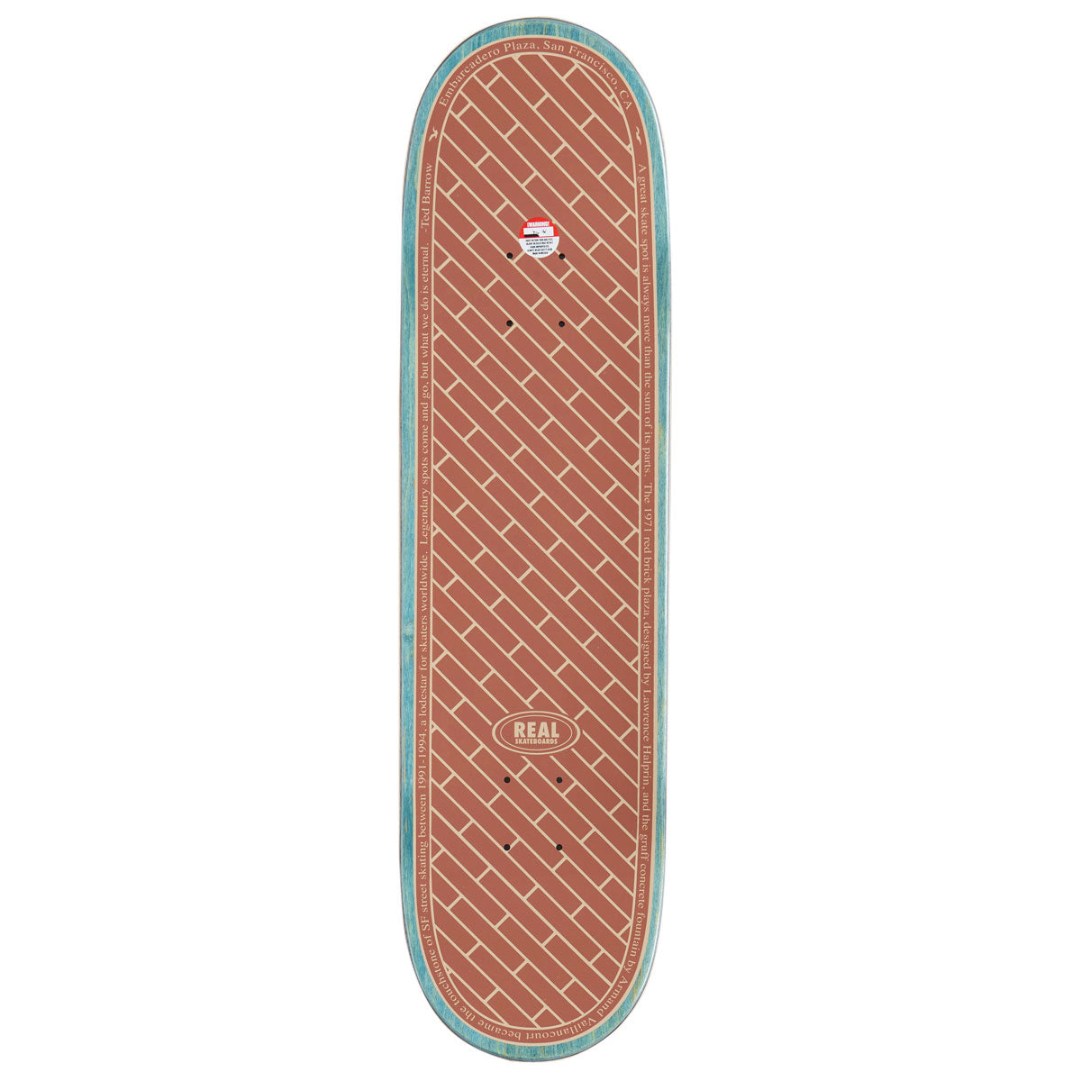 Real EMB Team Skateboard Complete - White - 8.50