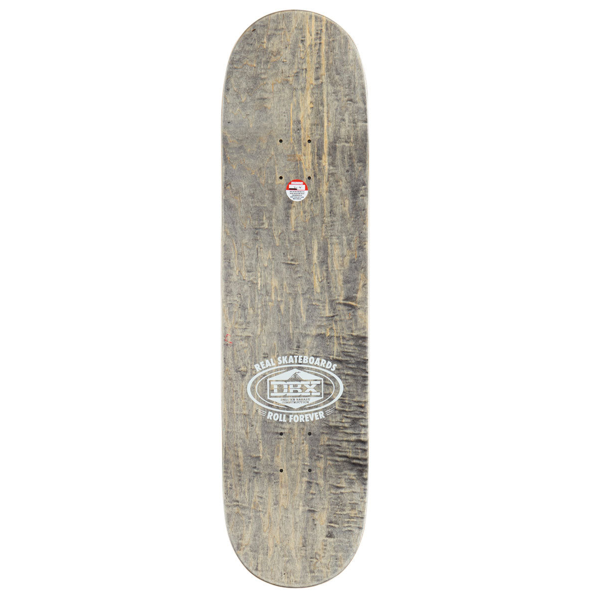 Real DBX Oval Team Skateboard Deck - Yellow - 8.38