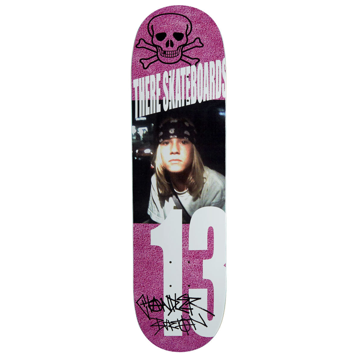 There Chandler 13 Skateboard Deck - Pink - 8.50