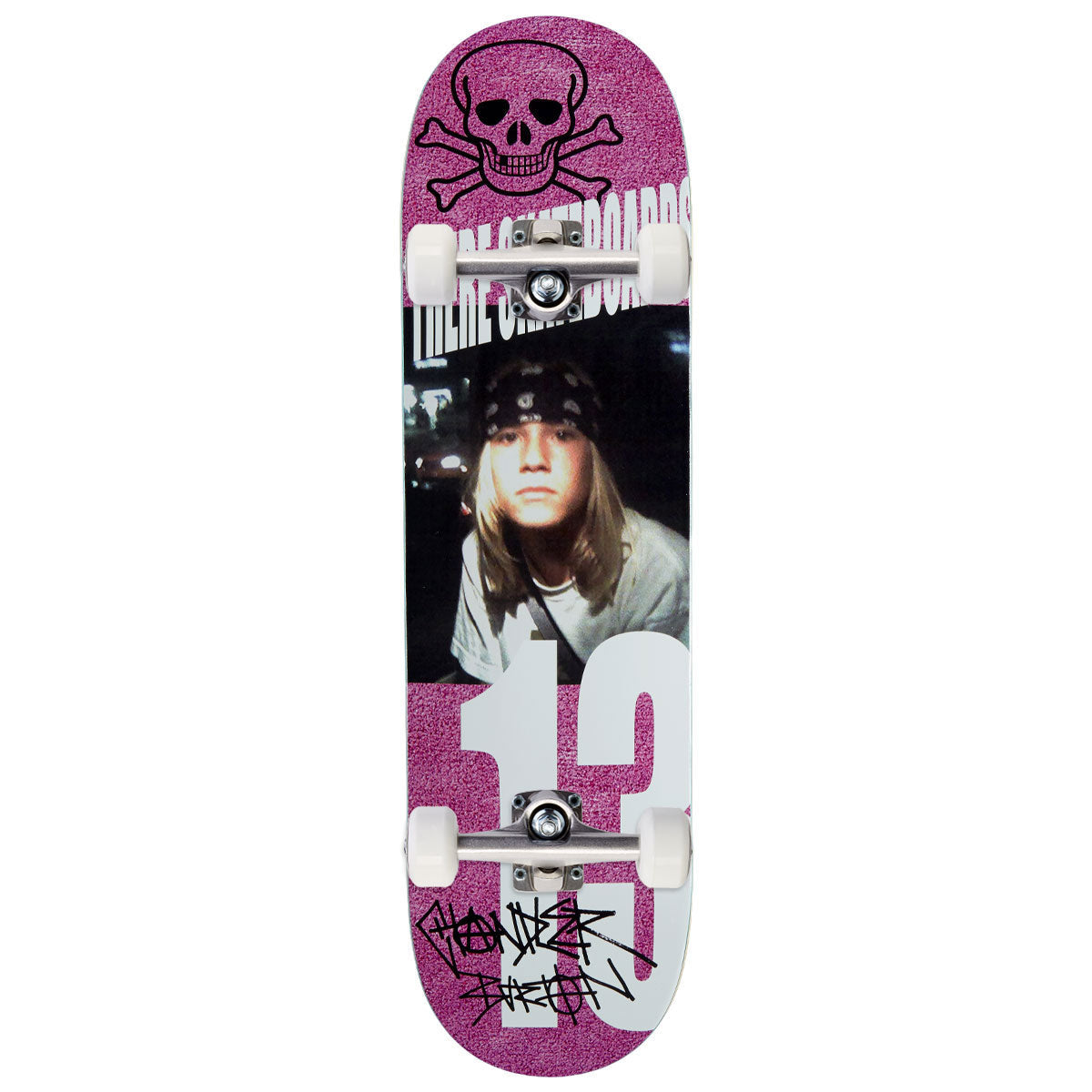 There Chandler 13 Skateboard Complete - Pink - 8.50