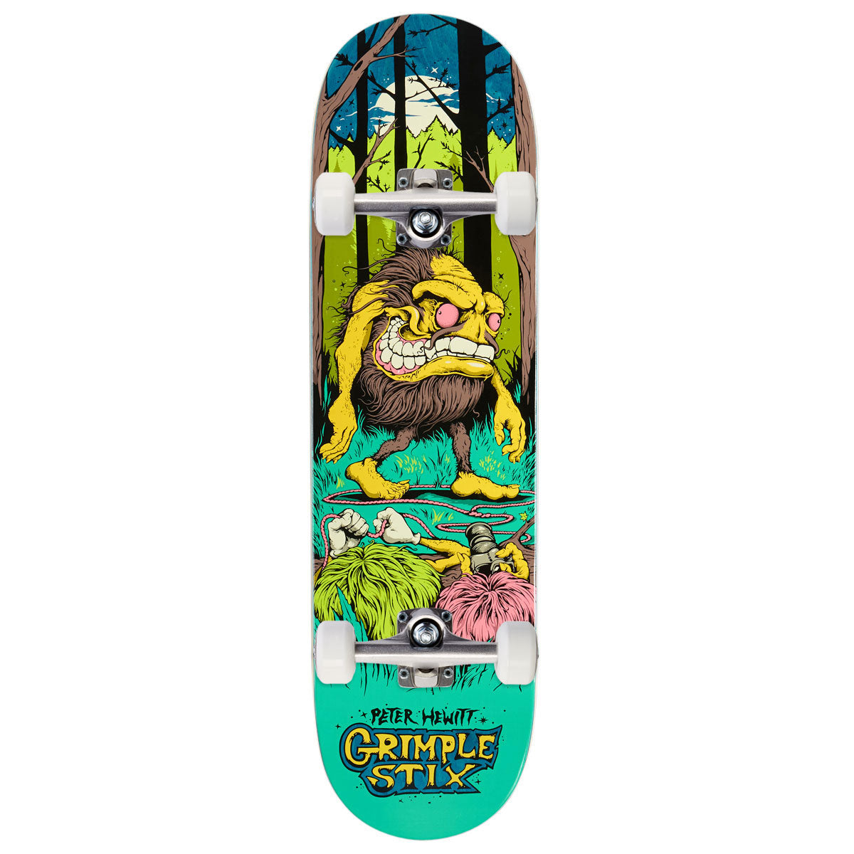 Anti-Hero Hewitt Grimplestix Gryptids Skateboard Complete - 8.65