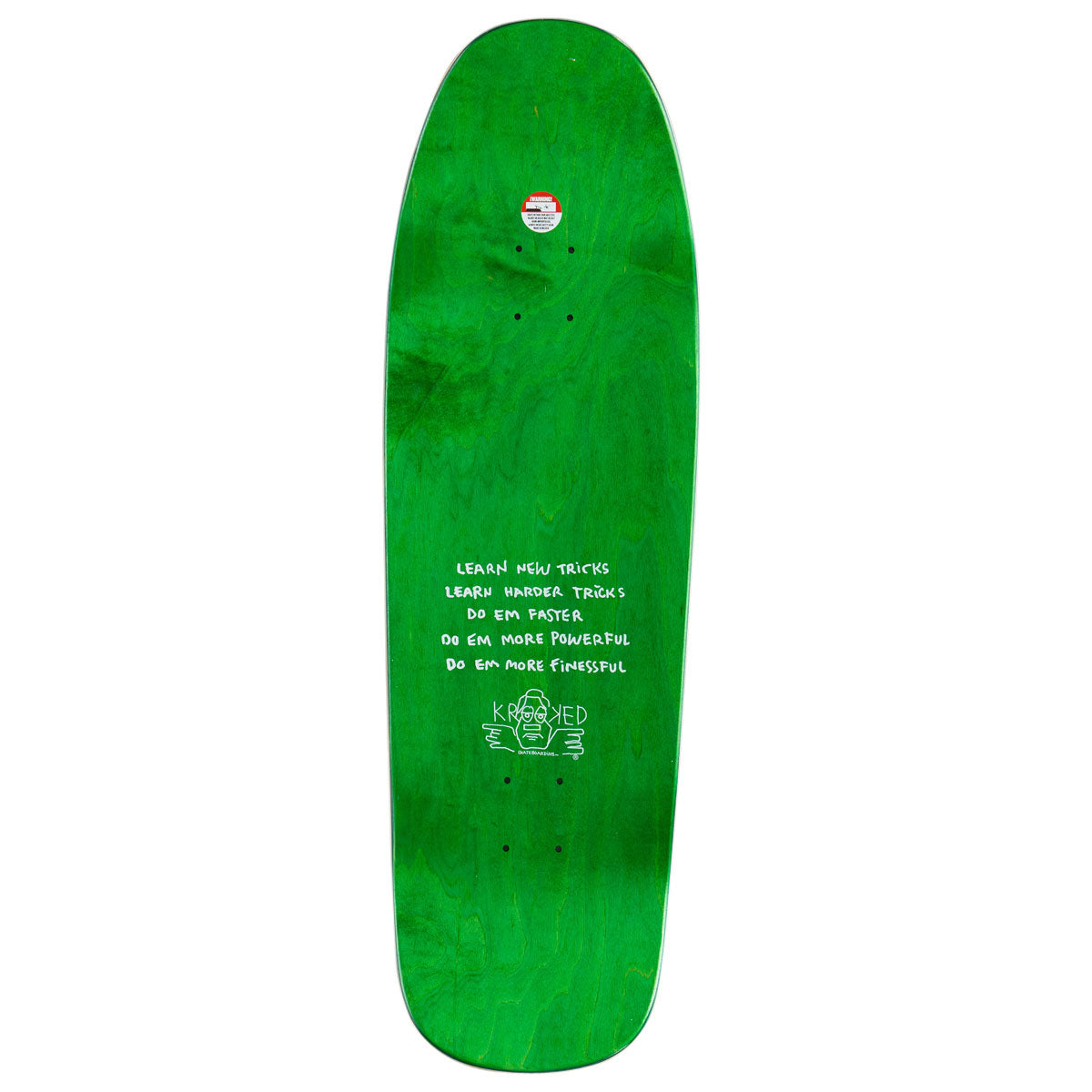 Krooked Gonz Sig Skateboard Complete - Black - 9.81