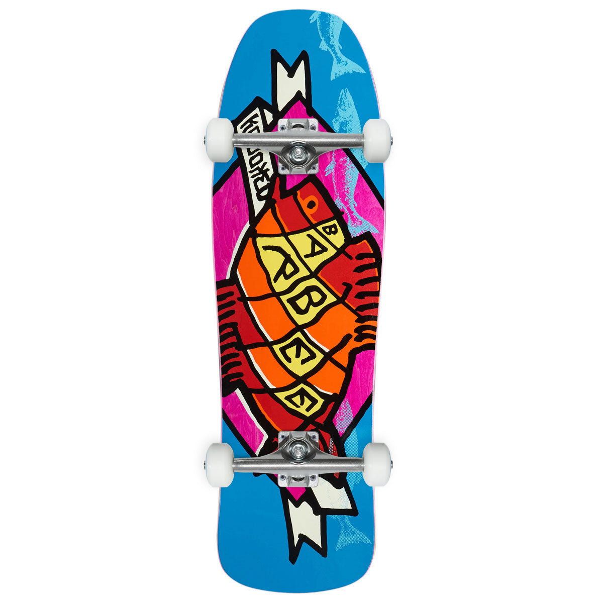 Krooked Barbee Trophy Skateboard Complete - Blue - 9.50