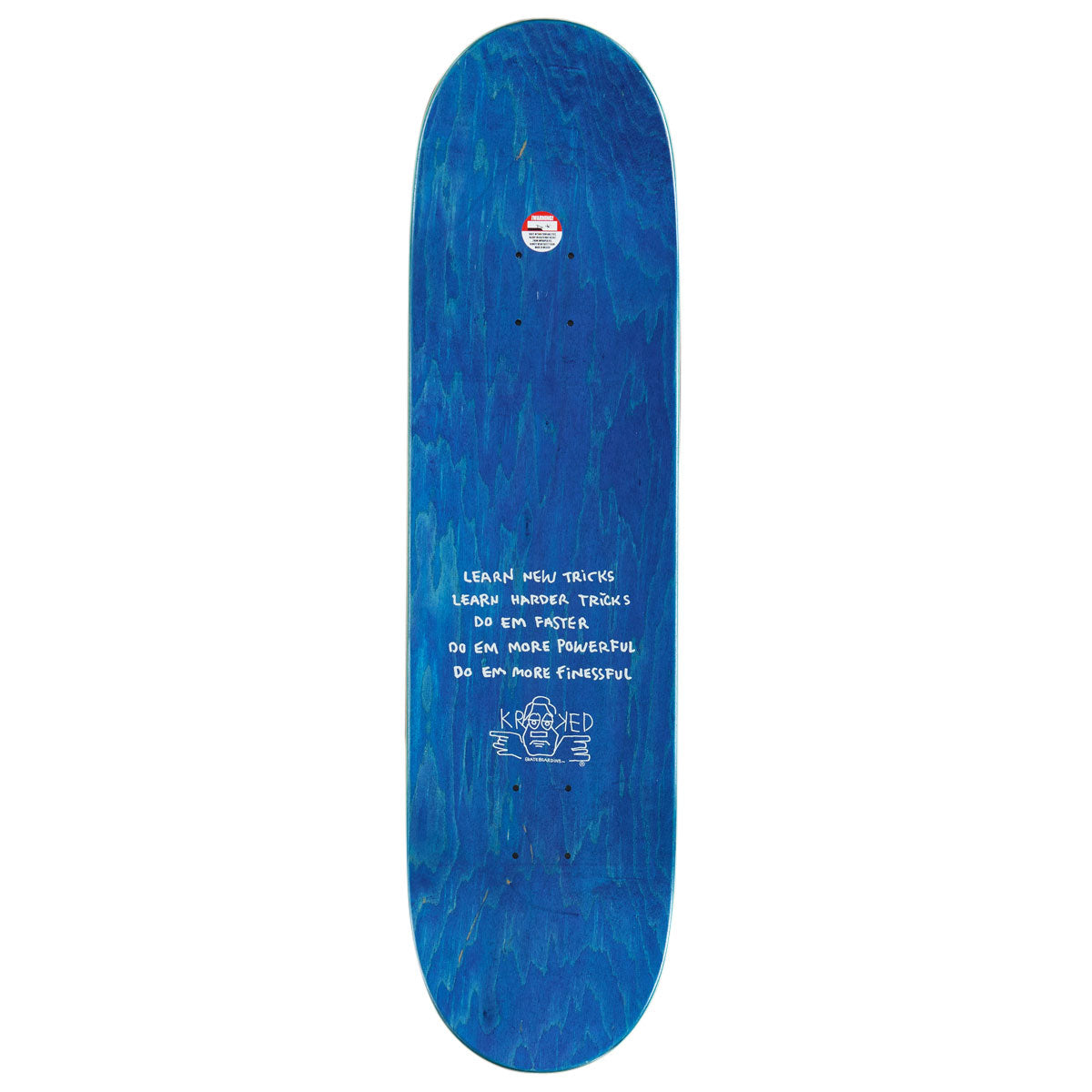 Krooked Easy Rider Moonsmile Skateboard Complete - Green - 8.38