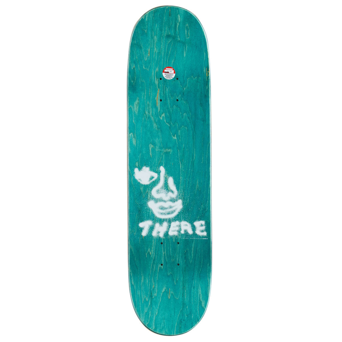 There Team Burning Skateboard Complete - Black - 8.25