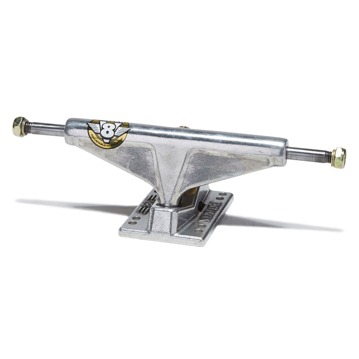 Venture Team V8 Hollows Skateboard Trucks - Polished - 5.2 Hi image 1