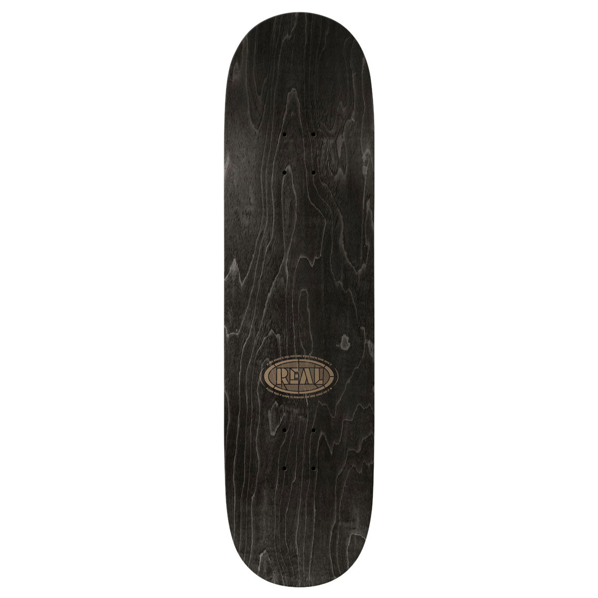 Real Kyle Black Sunday Cathedral Skateboard Deck - Black - 8.38