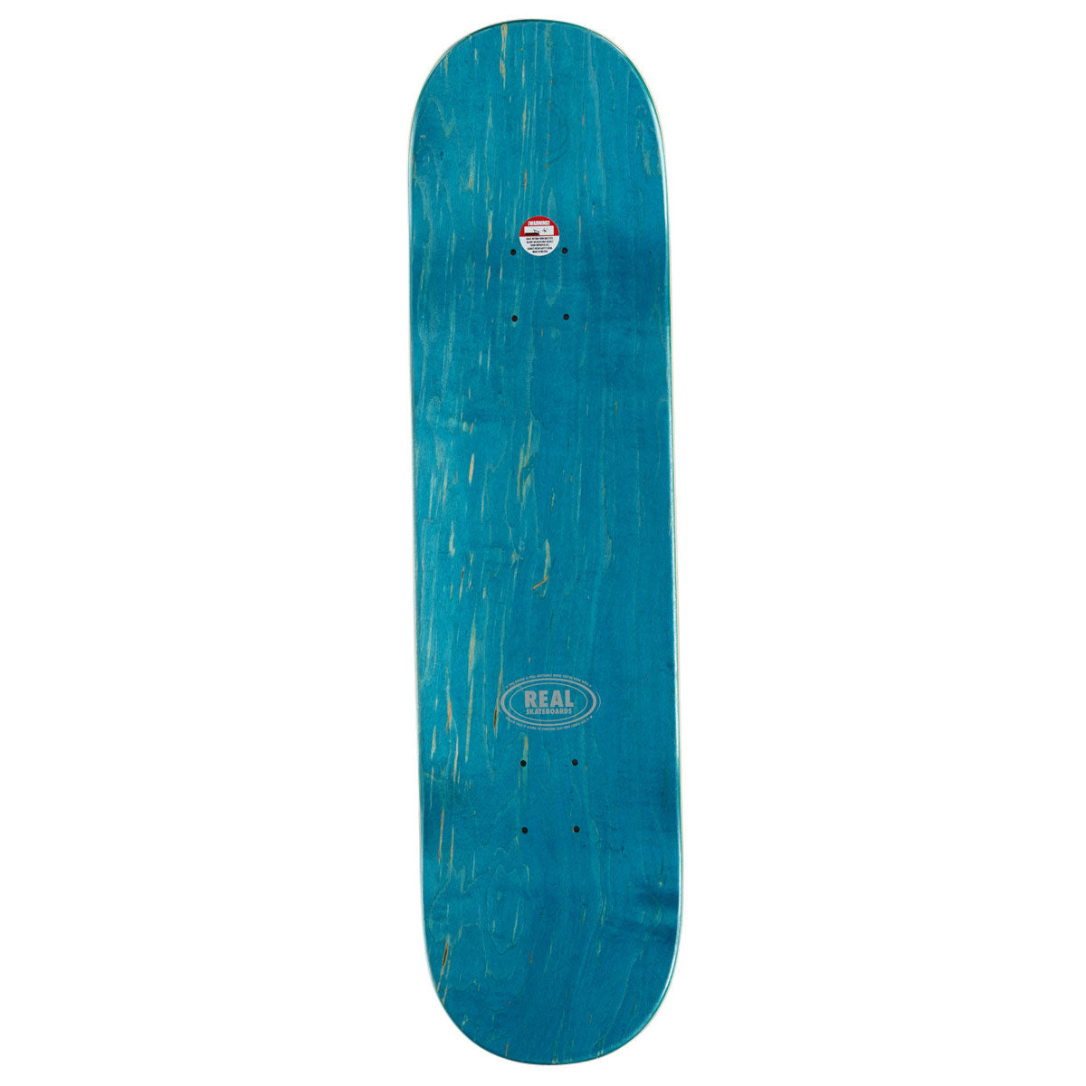 Real Nicole Flames Redux Twin Nose Skateboard Deck - Gold - 8.25