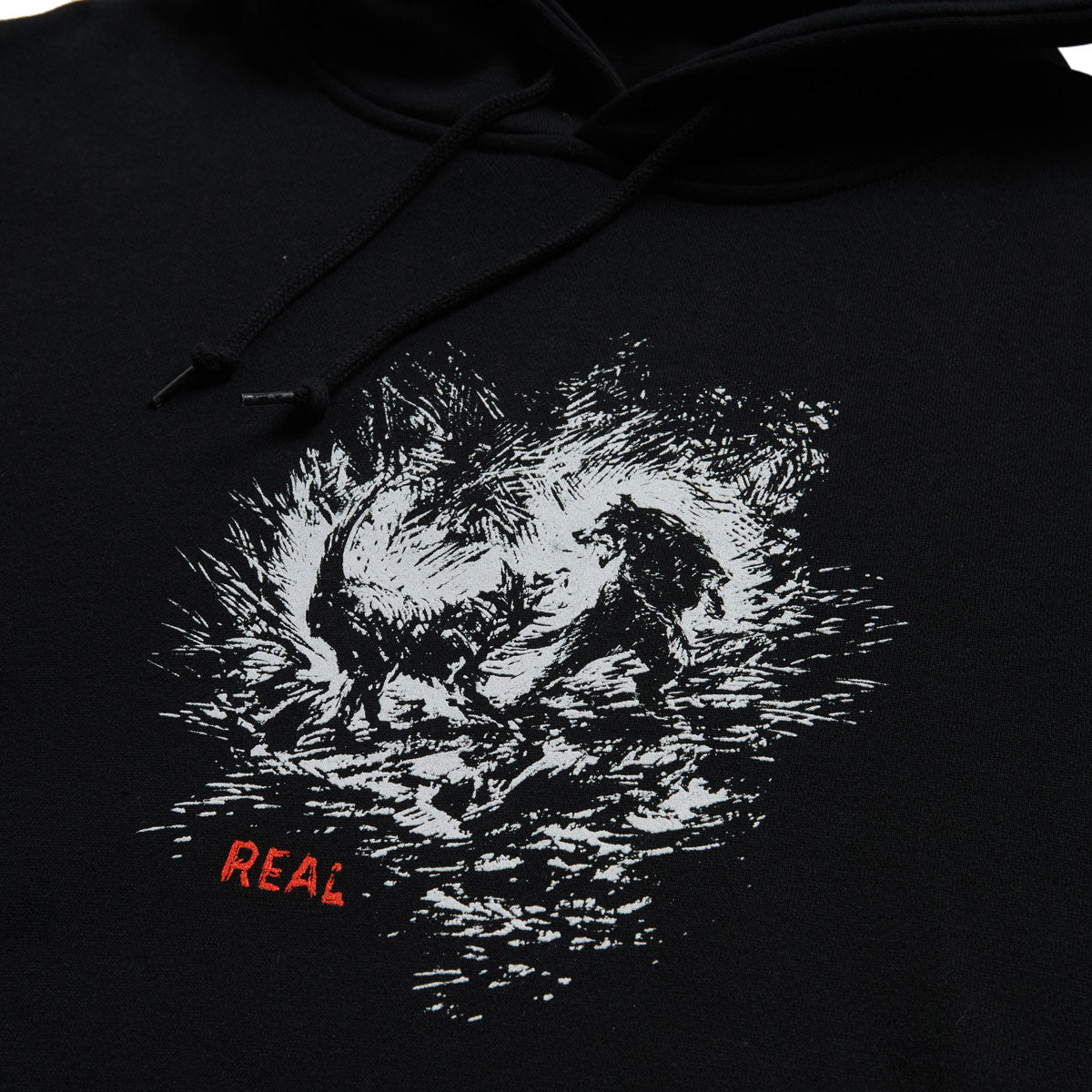 Real Dog Bite Hoodie - Black image 2