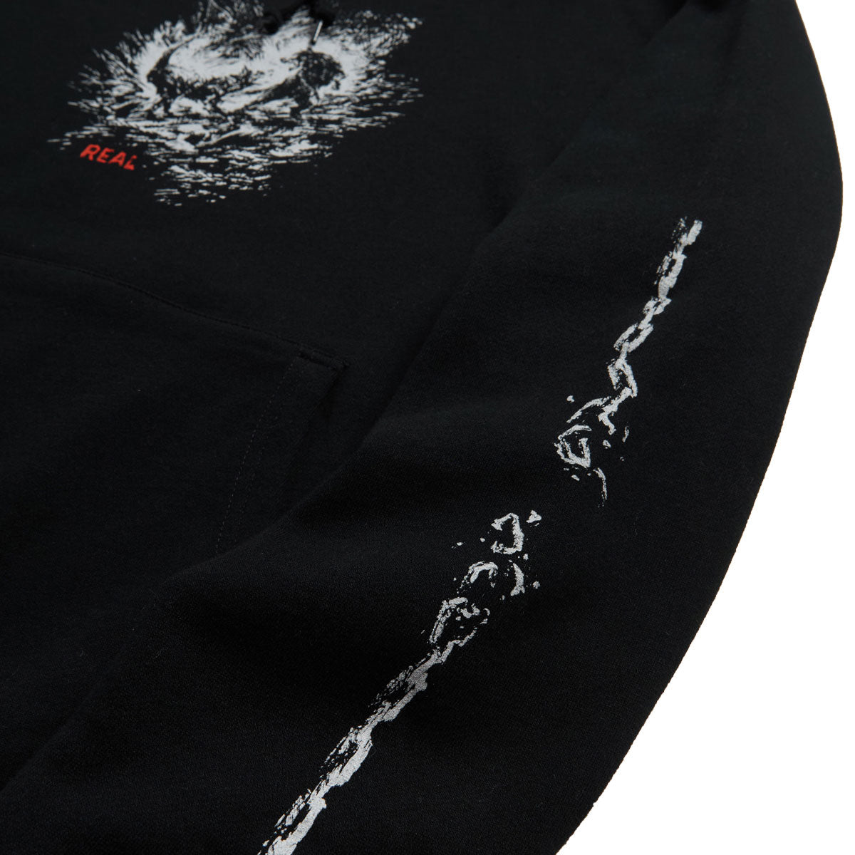Real Dog Bite Hoodie - Black image 4
