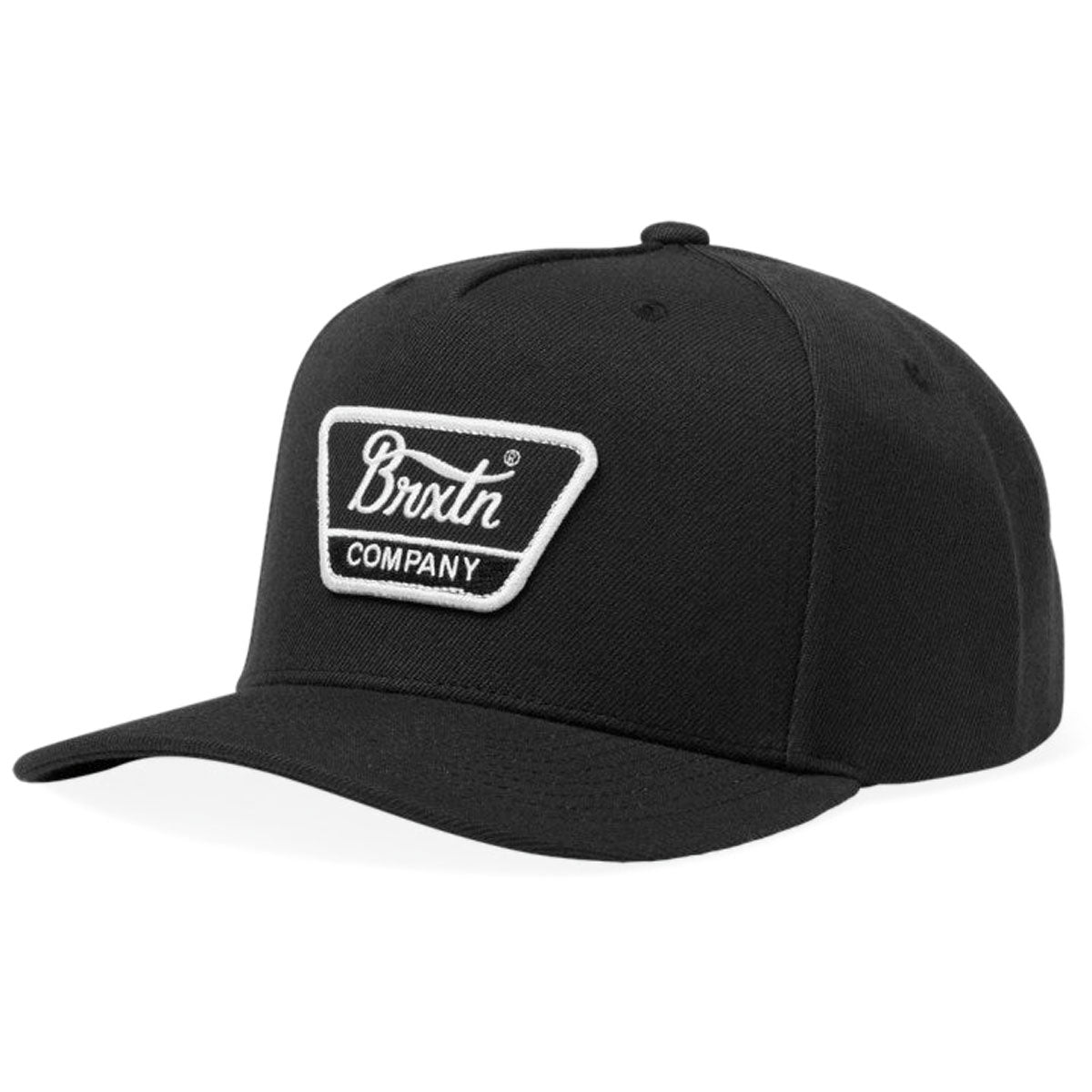 Brixton Linwood C Mp Snapback Hat - Black/White image 1