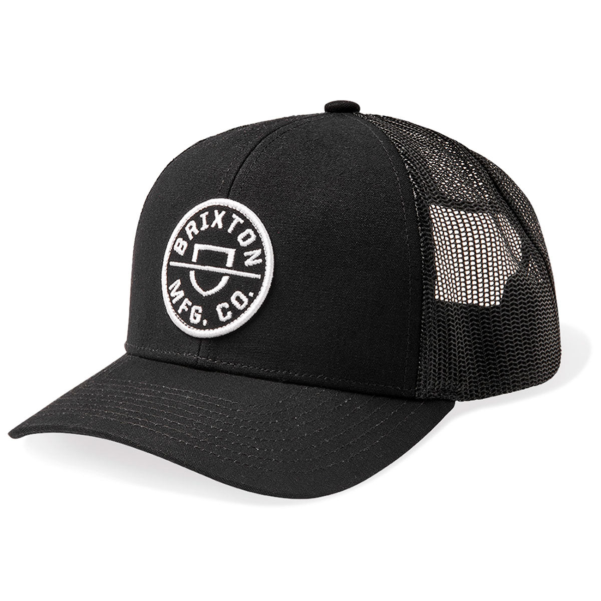 Brixton Crest X Mp Mesh Hat - Black/Black image 1