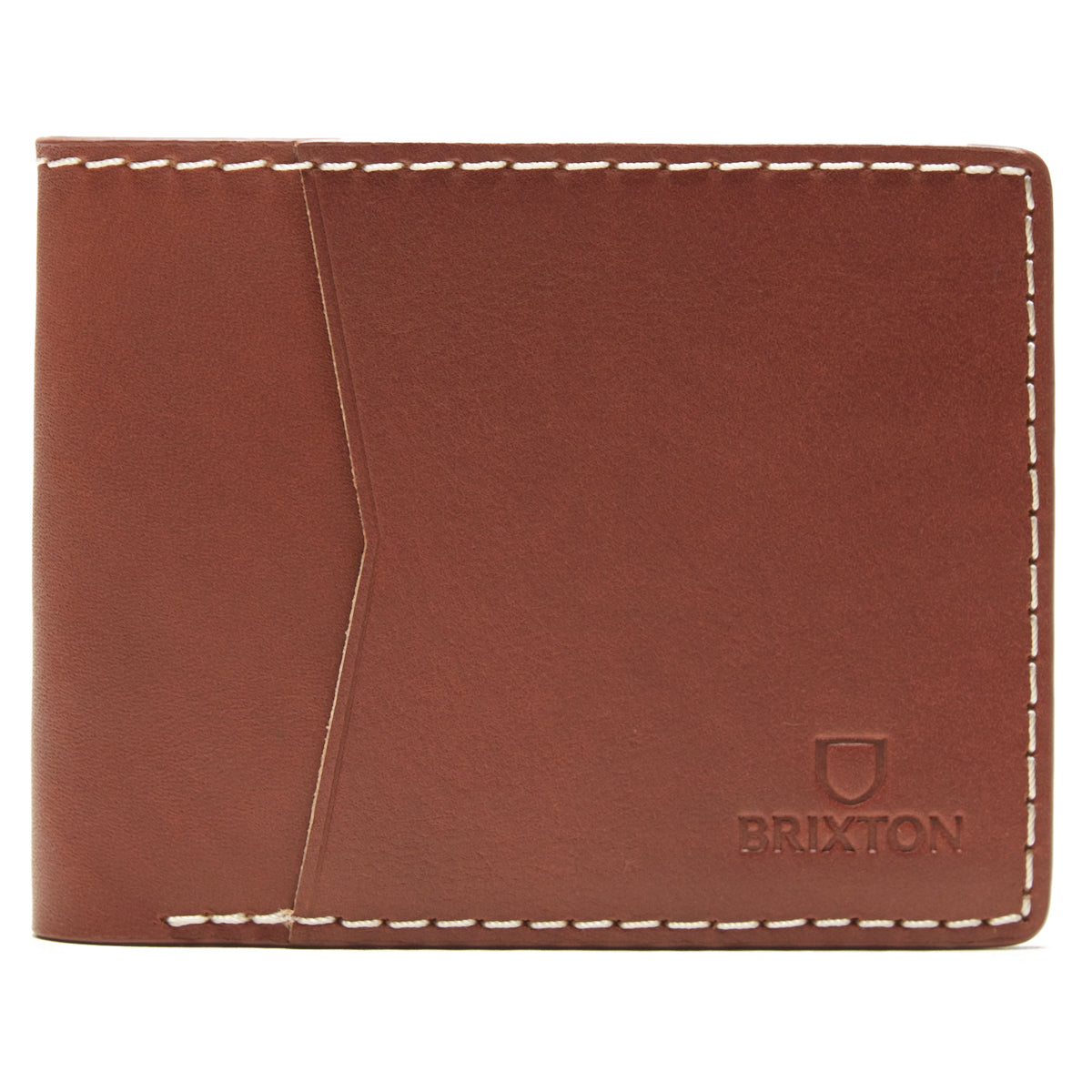 Brixton Traditional Leather Wallet - Brown image 1