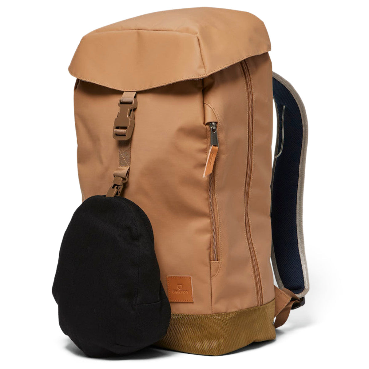 Brixton Commuter Backpack - Golden Brown image 3