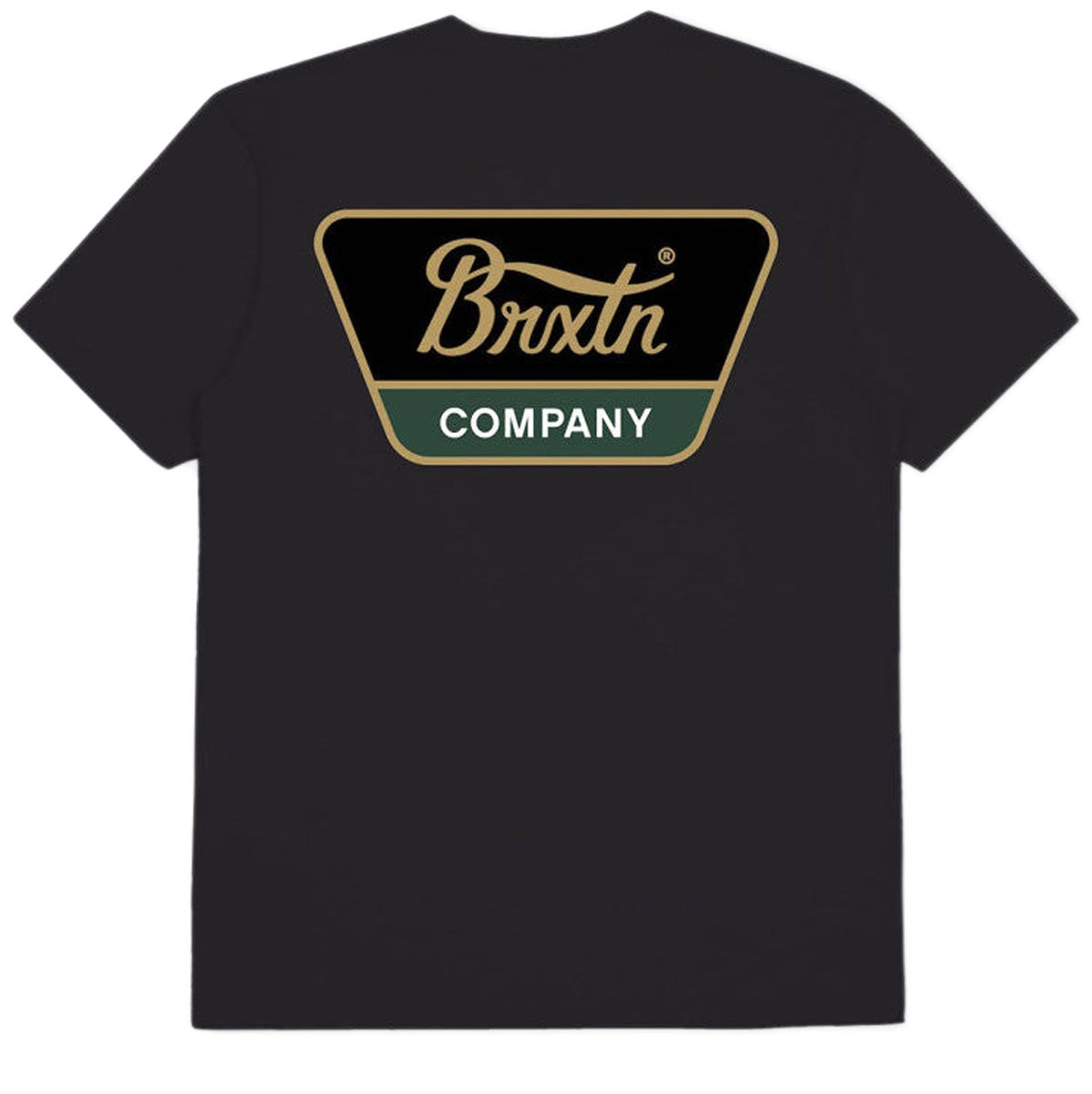 Brixton Linwood T-Shirt - Black/Antelope/Pine Needle image 1