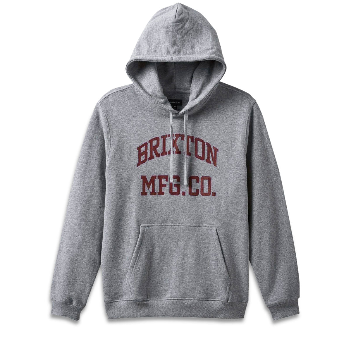 Brixton Varsity Broken In Hoodie - Heather Grey – Daddies Board Shop