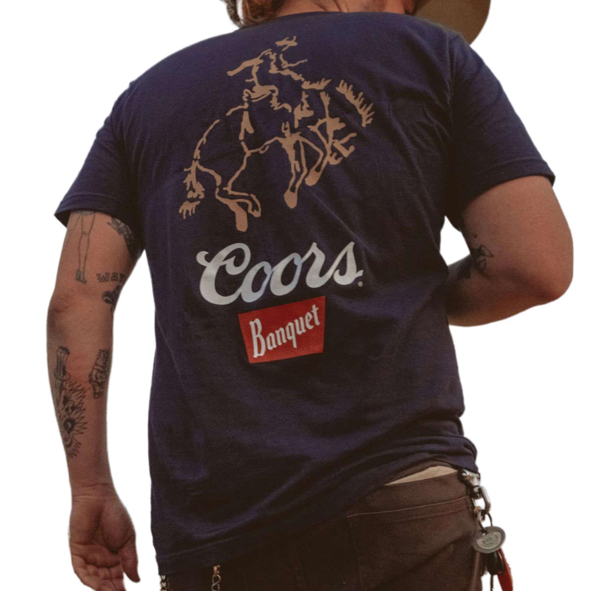 Brixton x Coors Colt T-Shirt - Navy – Daddies Board Shop