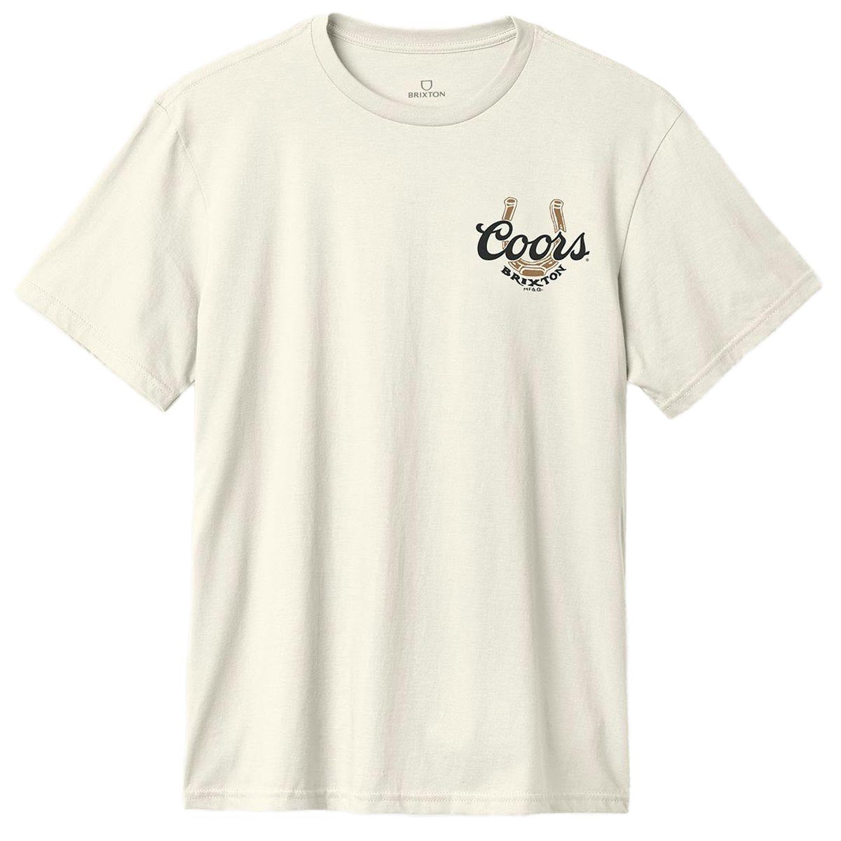 Brixton x Coors Luck T-Shirt - Natural – Daddies Board Shop
