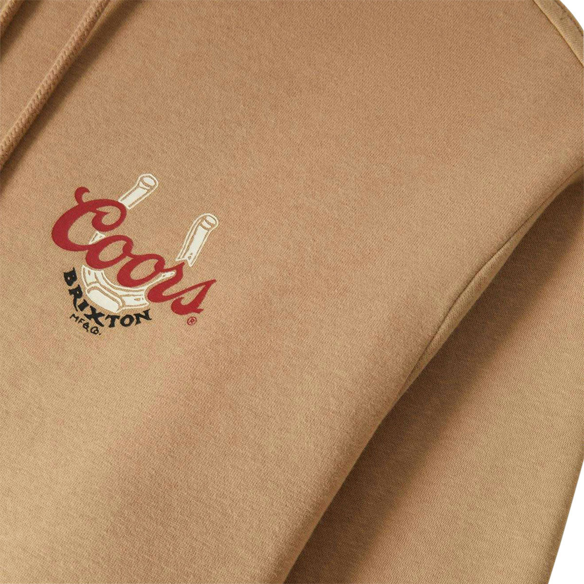 Brixton x Coors Luck Hoodie - Sand – Daddies Board Shop