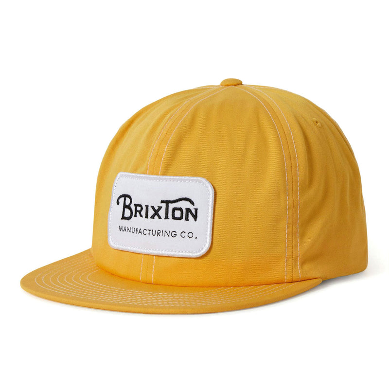 Brixton Grade Hp Snapback Hat - Yellow