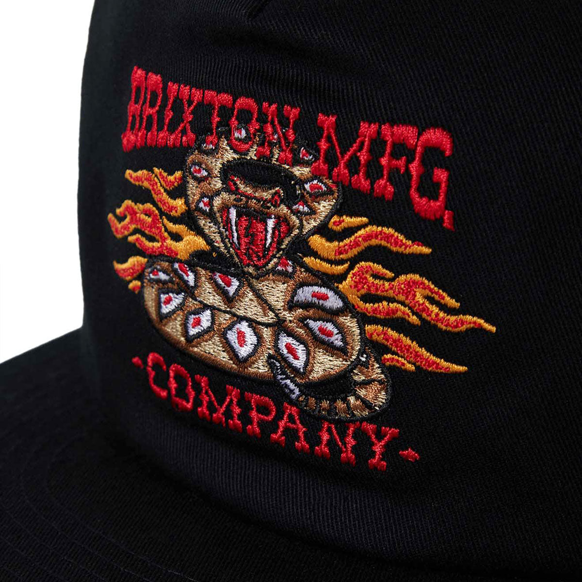Brixton Hardee Hp Snapback Hat - Black – Daddies Board Shop