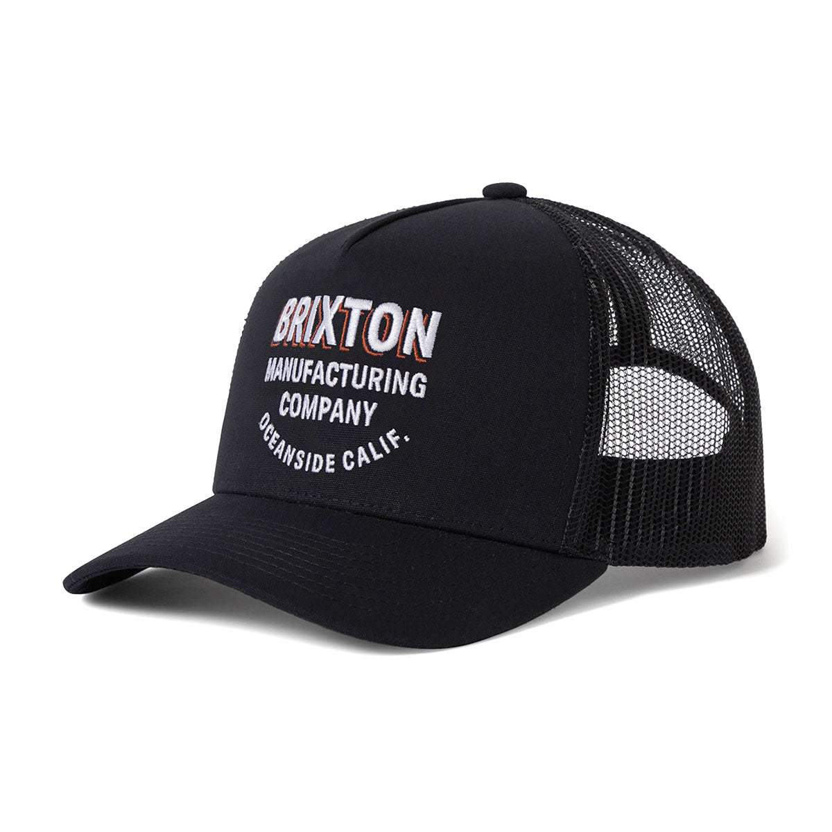 Brixton Redoubt C Np Mp Trucker Hat - Black/Black image 1