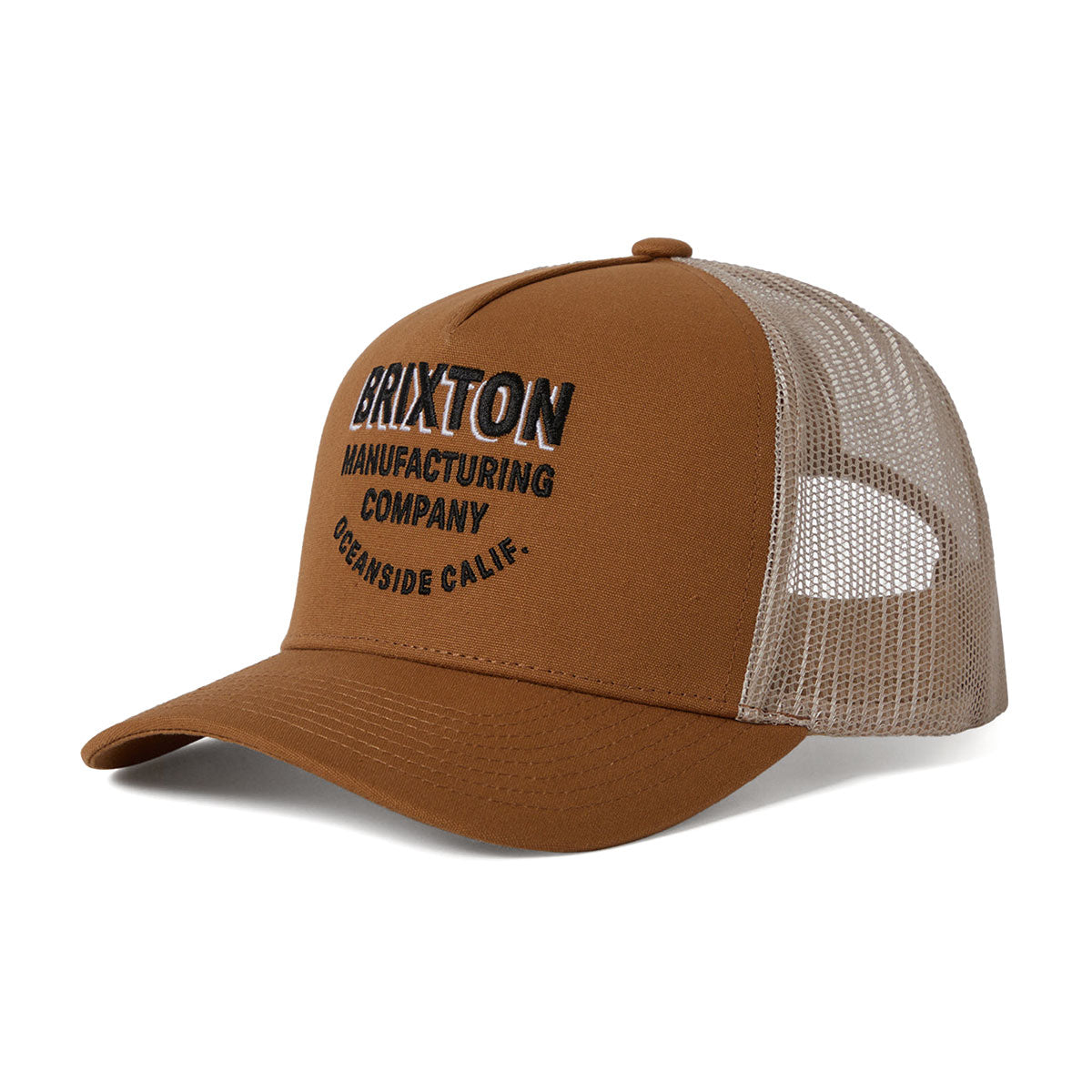 Brixton Redoubt C Np Mp Trucker Hat - Washed Copper/Sand image 1