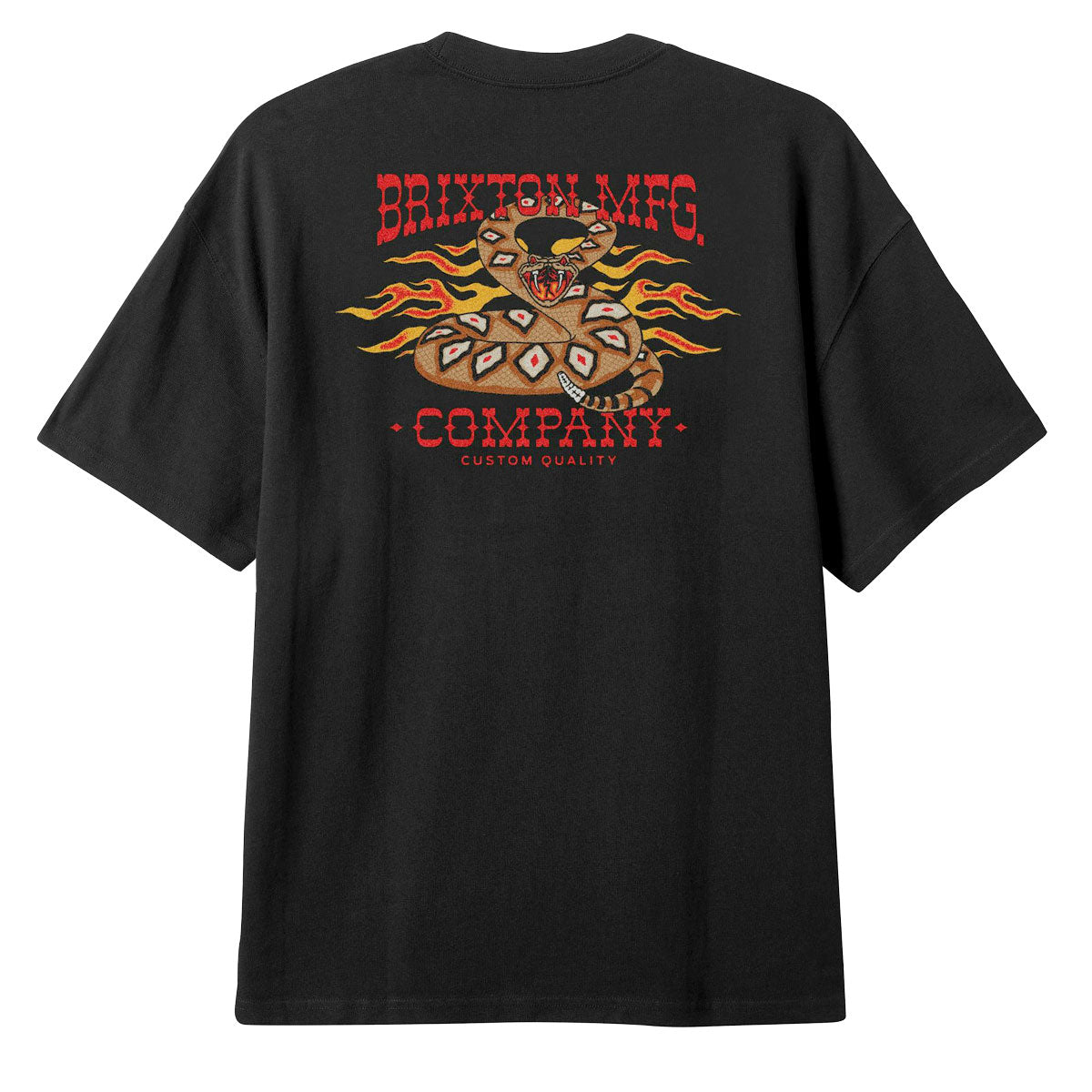 Brixton Hardee T-Shirt - Black Worn Wash – Daddies Board Shop