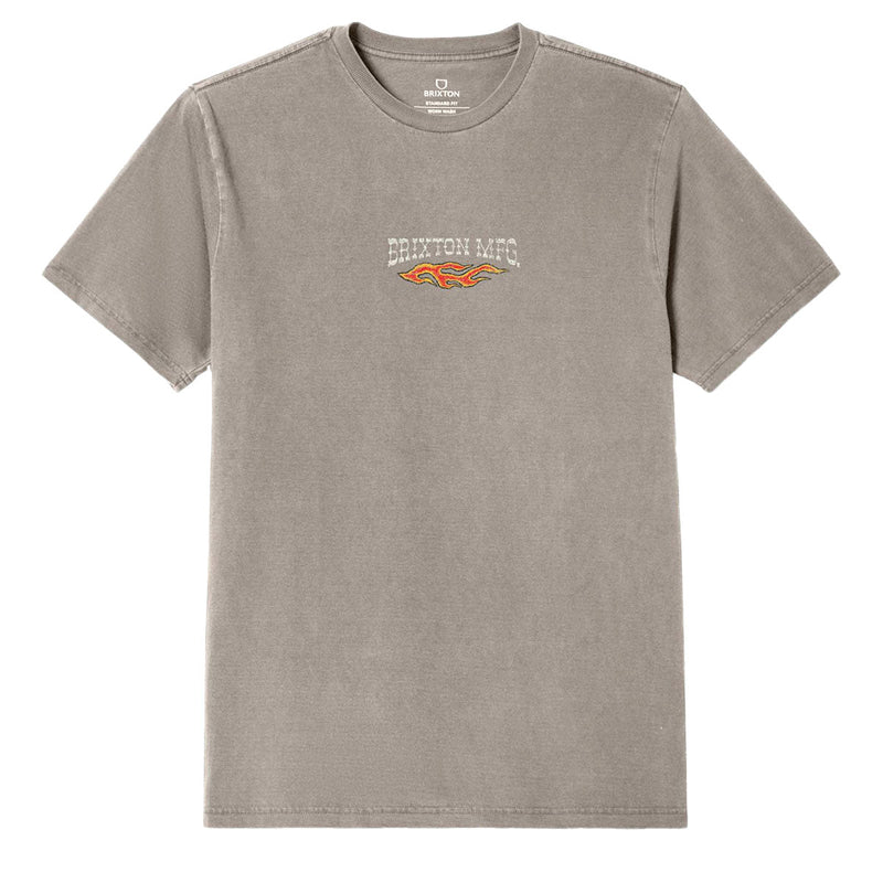 Brixton Hardee T-Shirt - Cinder Worn Wash
