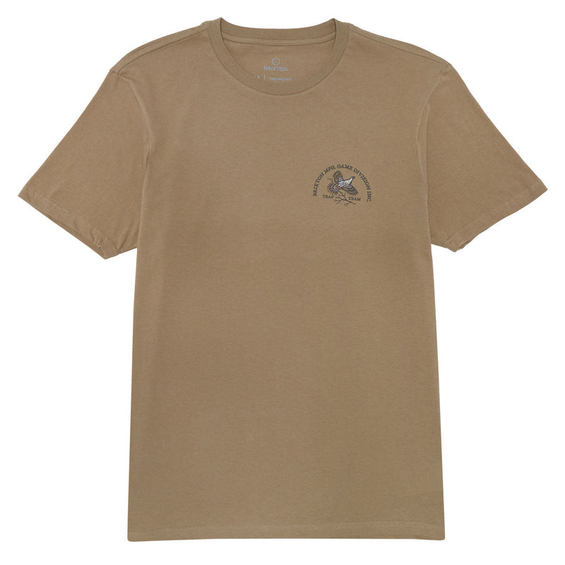 Brixton Game Tailored T-Shirt - Khaki