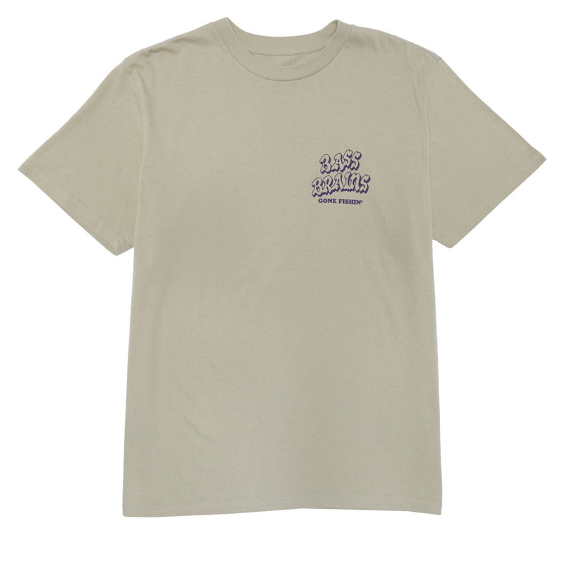 Brixton Bass Brains Gf T-Shirt - Sustained Grey