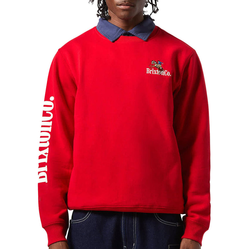 Brixton Inwood Sweatshirt - Crimson