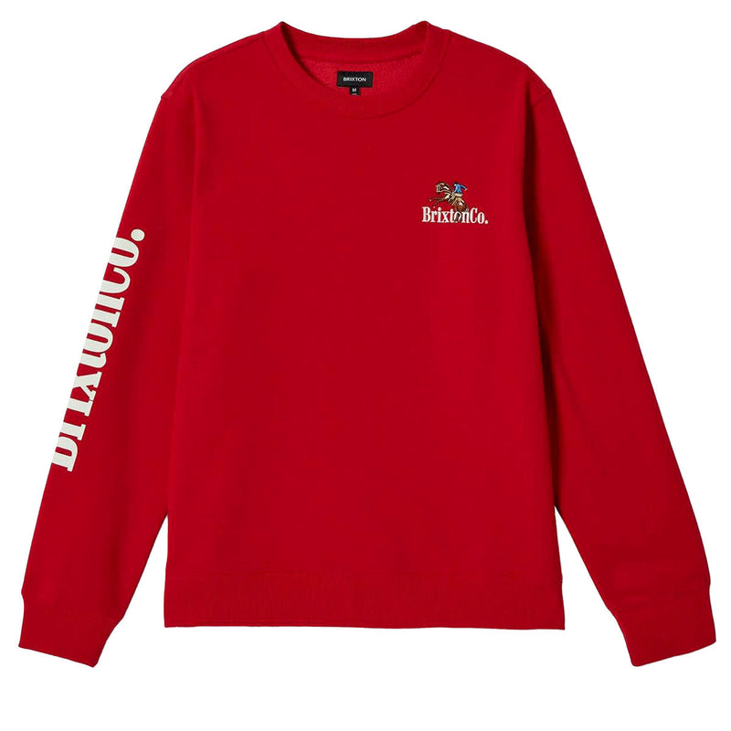 Brixton Inwood Sweatshirt - Crimson