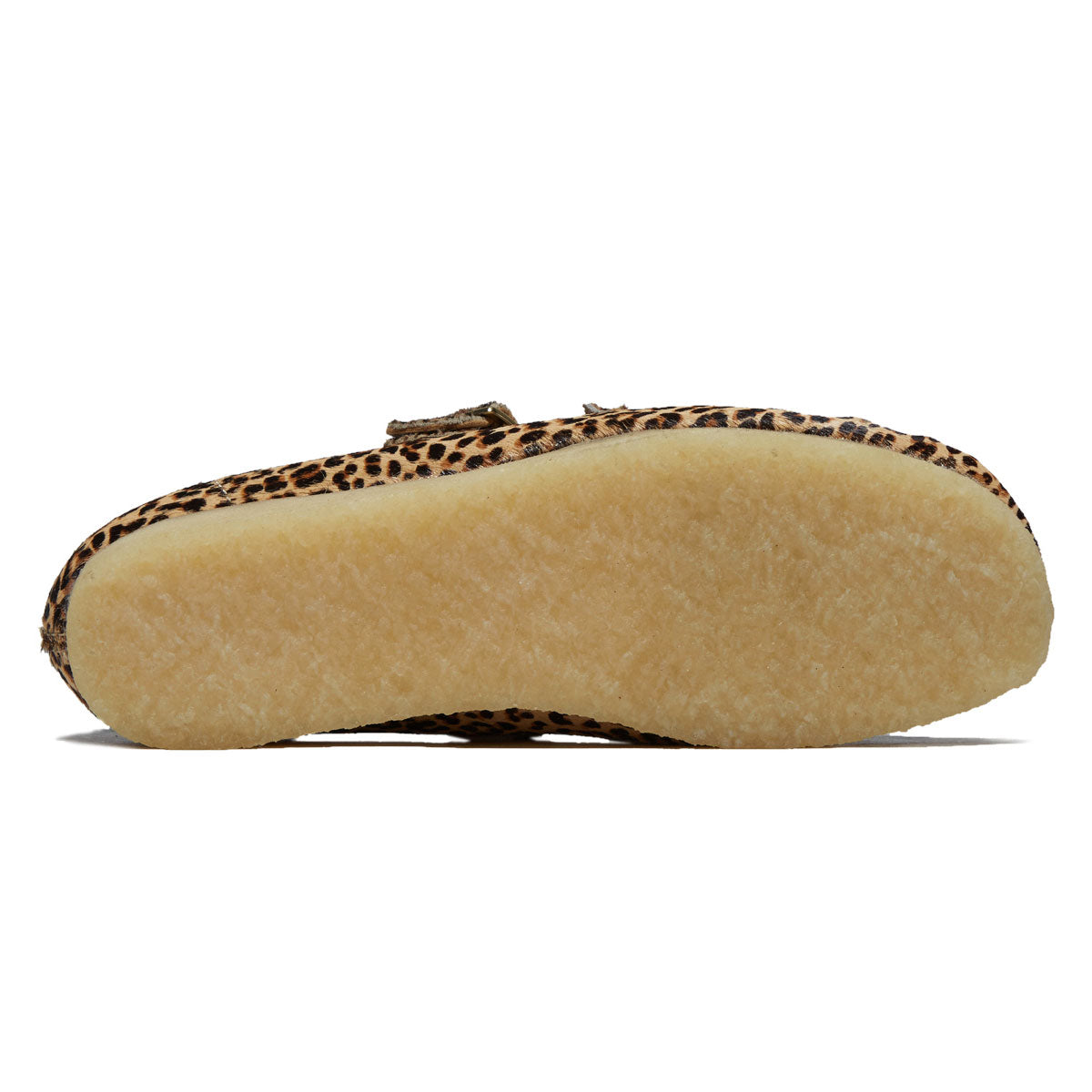 Clarks Womens Wallabee T Bar Shoes - Leopard Print image 4