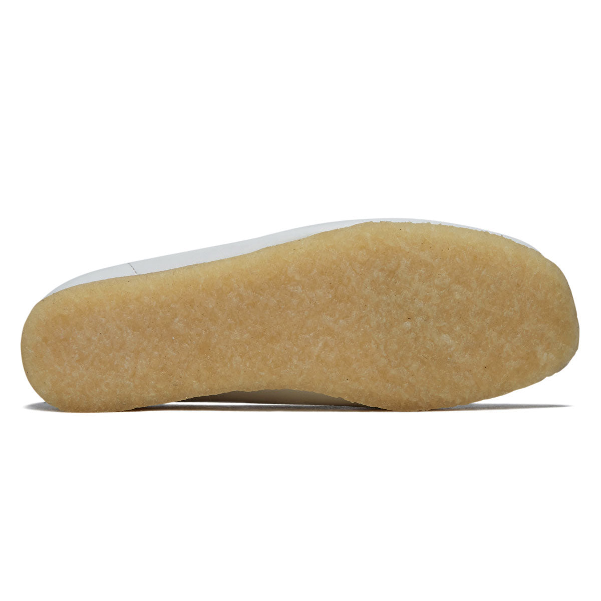 Clarks Womens Wallabee Shoes - White Grain Leather image 4