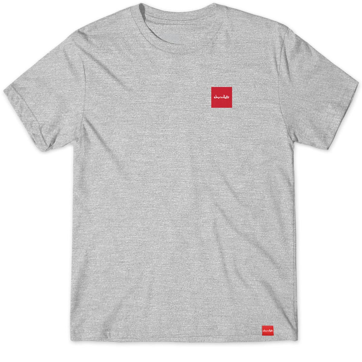 Chocolate Red Square T-Shirt - Sport Grey