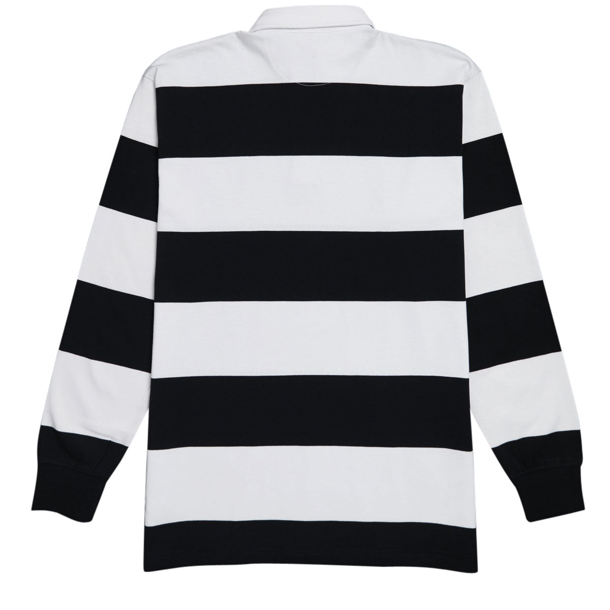 Girl Serif Rugby Jersey - White/Navy image 2