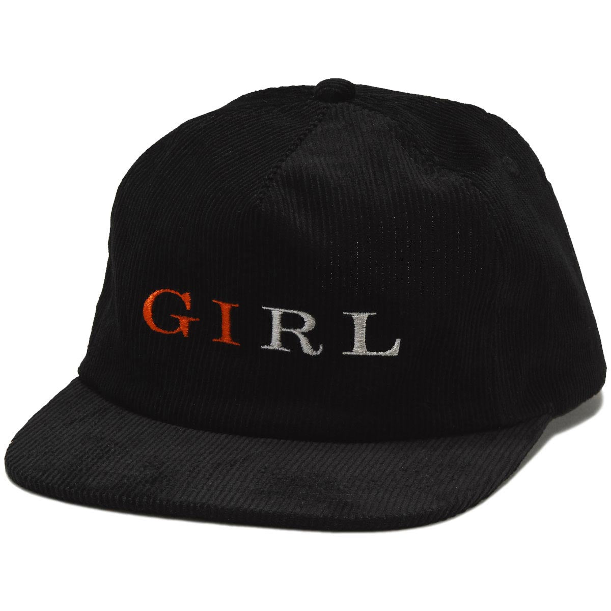 Girl Serif 5-Panel Hat - Black image 1
