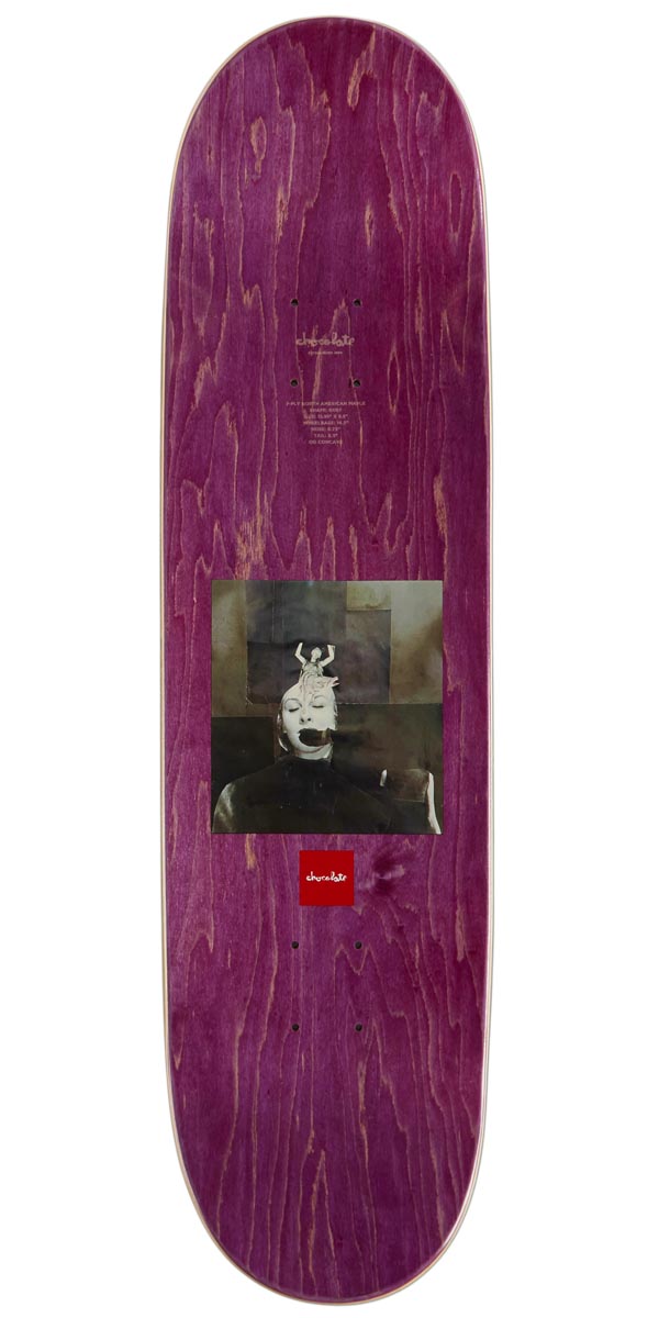 Chocolate Black And White Aikens Skateboard Complete - 8.50