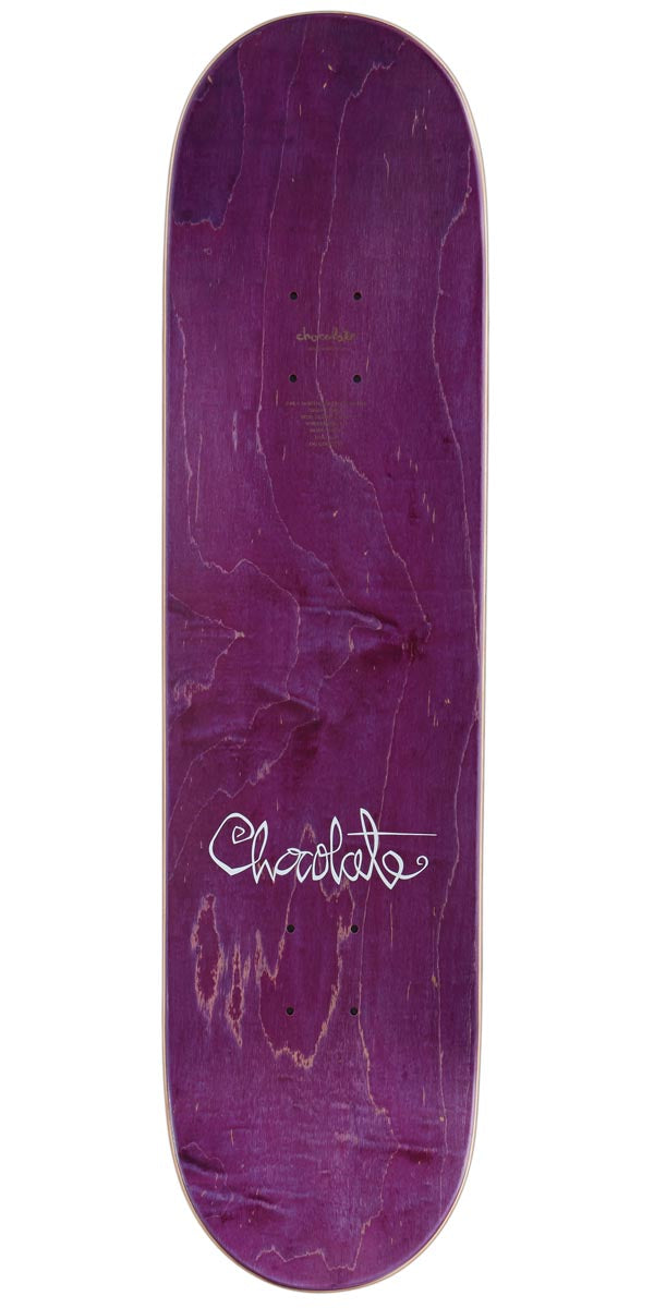 Chocolate OG Script Trahan Skateboard Complete - 8.50