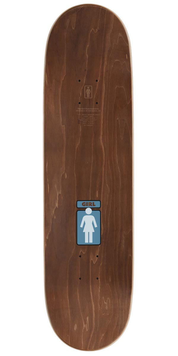 Girl 93 Til High Desert Gass Skateboard Deck - 8.50