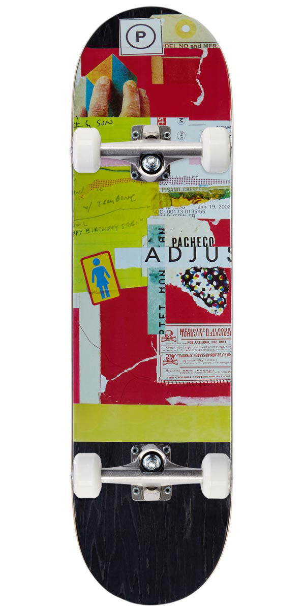 Girl Cut And Paste Pacheco Skateboard Complete - 8.375