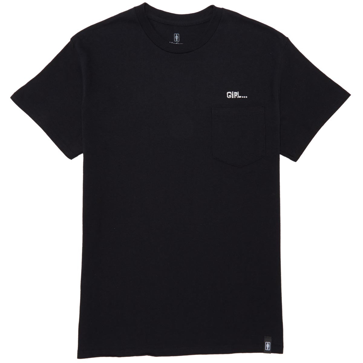 Girl Etcetera Pocket T-Shirt - Tar image 1