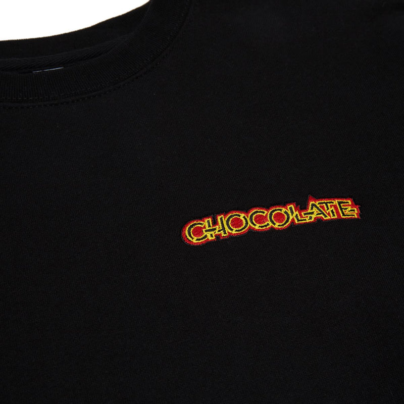 Chocolate Parliament Fleece Crewneck Sweater - Black