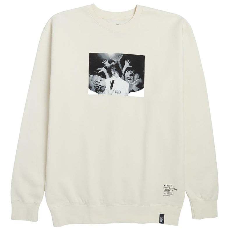 Girl Karen O Crew Sweater - Cream
