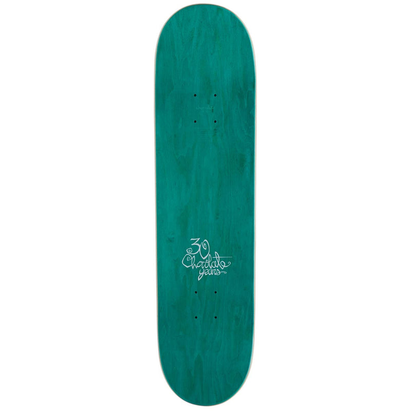 Chocolate Western Heritage Anderson Skateboard Deck - Grey - 8.25